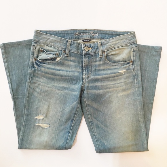 American Eagle Outfitters Denim - AEO Long Favorite Boyfriend Distressed Jeans